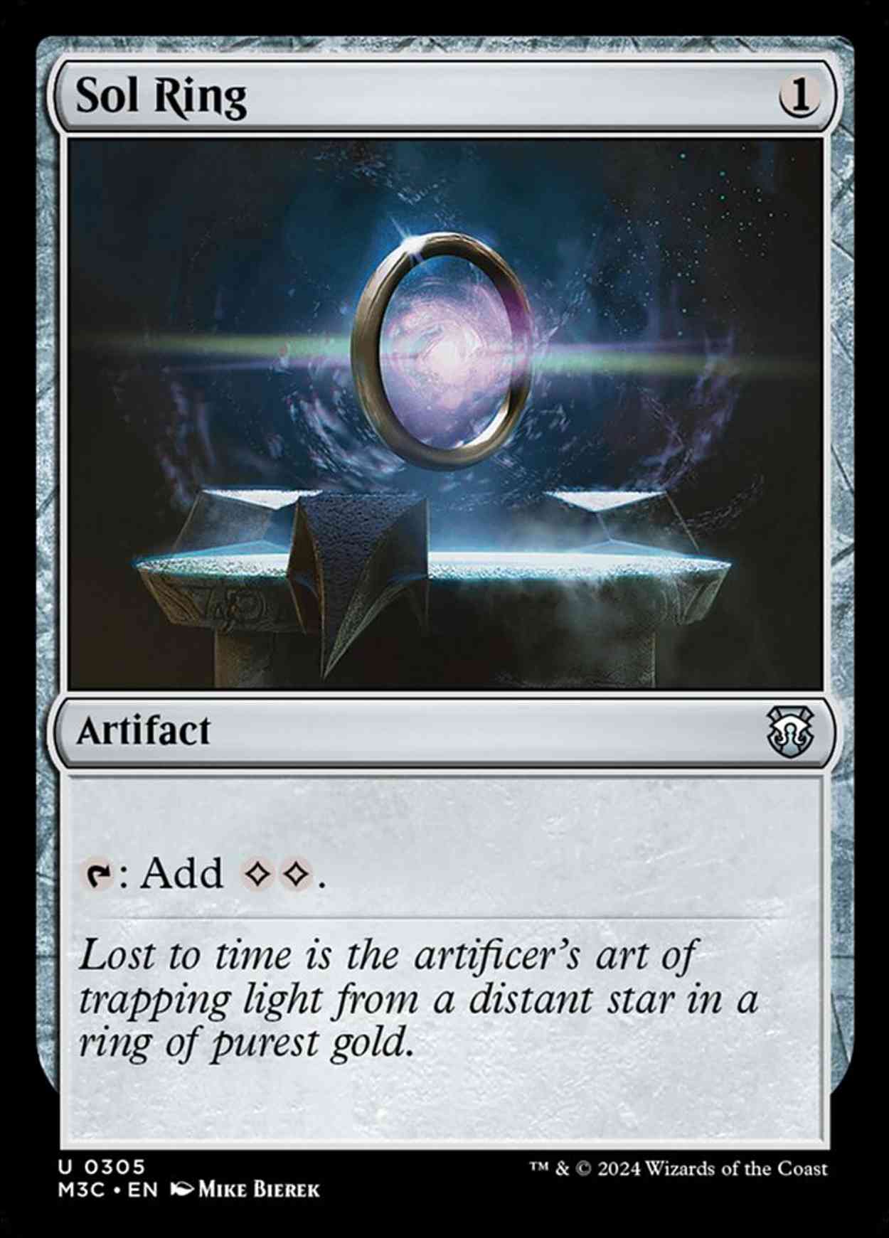 Sol Ring magic card front