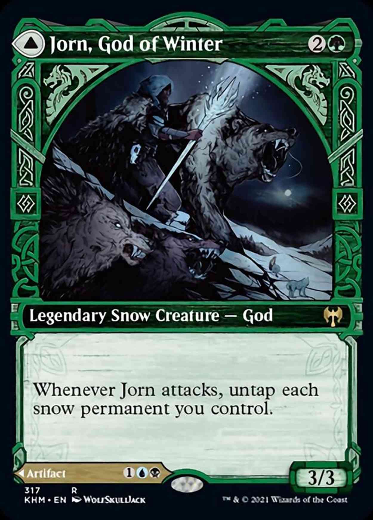 Jorn, God of Winter (Showcase) magic card front