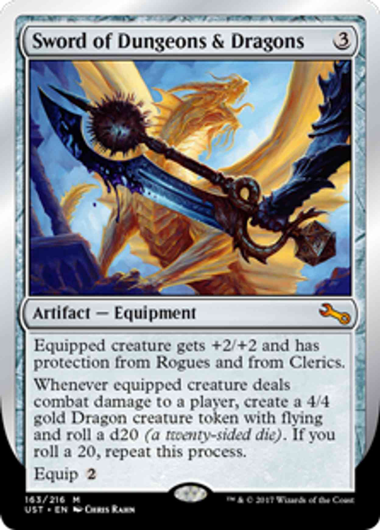 Sword of Dungeons & Dragons magic card front