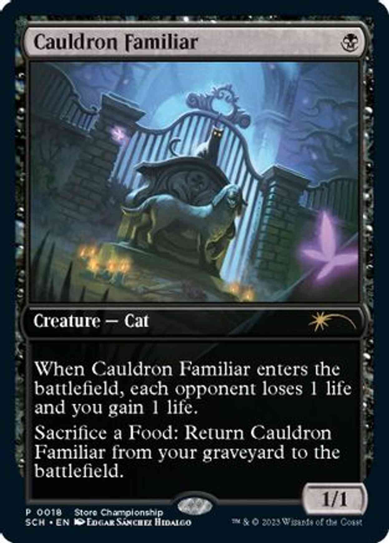 Cauldron Familiar magic card front
