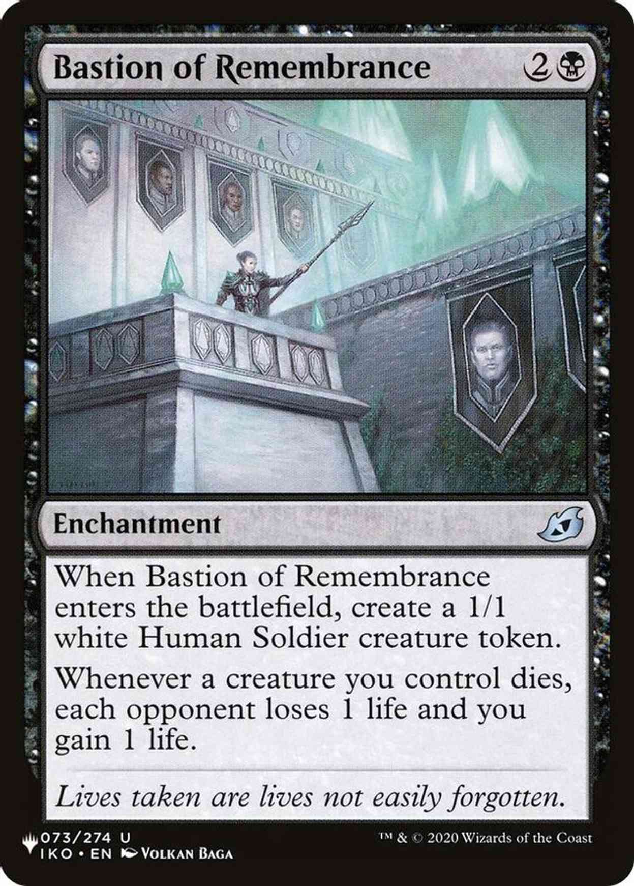 Bastion of Remembrance magic card front