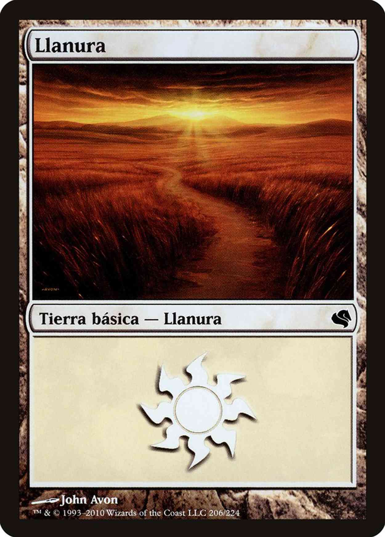 Plains (Retro Frame) magic card front