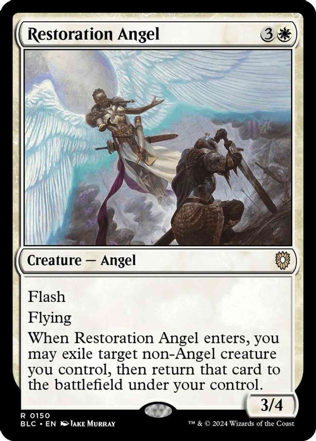 Restoration Angel magic card front