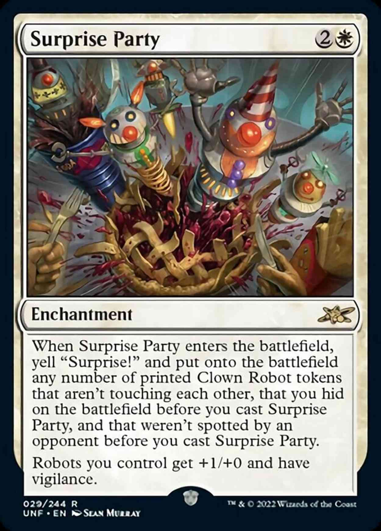 Surprise Party magic card front
