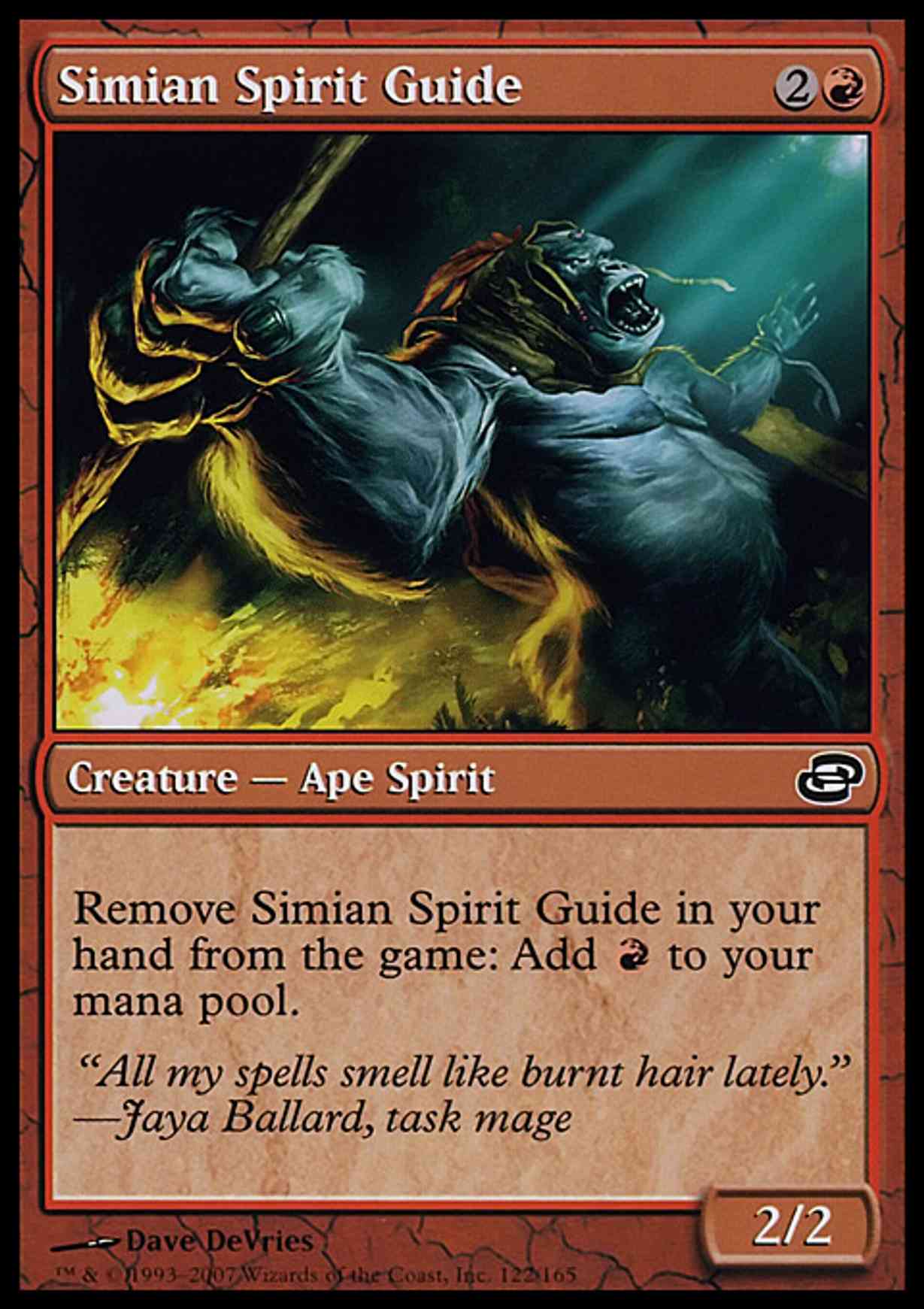 Simian Spirit Guide magic card front