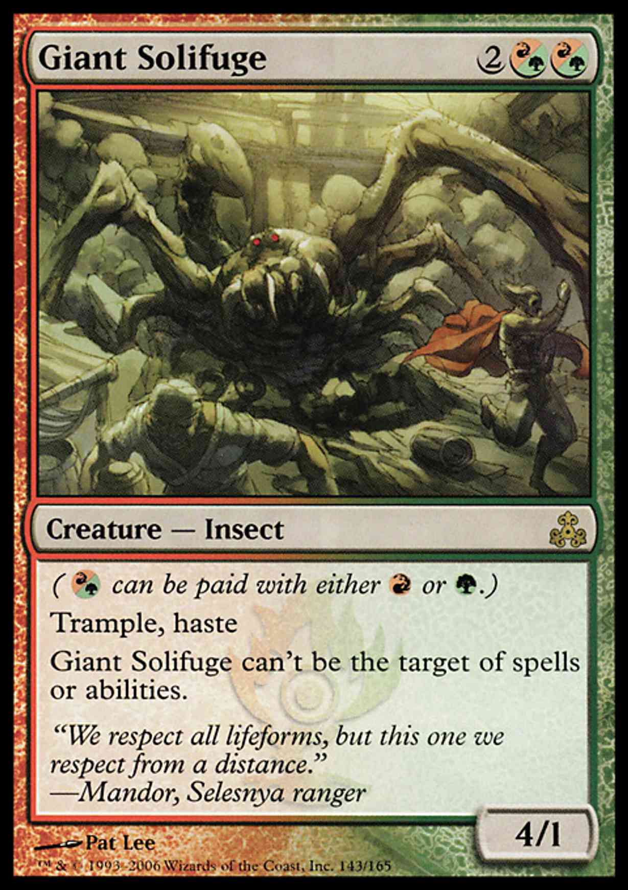 Giant Solifuge magic card front