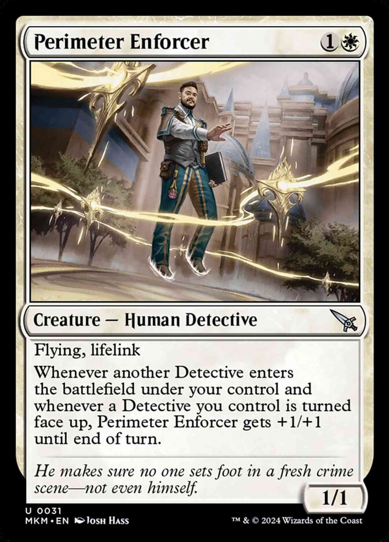 Perimeter Enforcer Price from mtg Murders at Karlov Manor