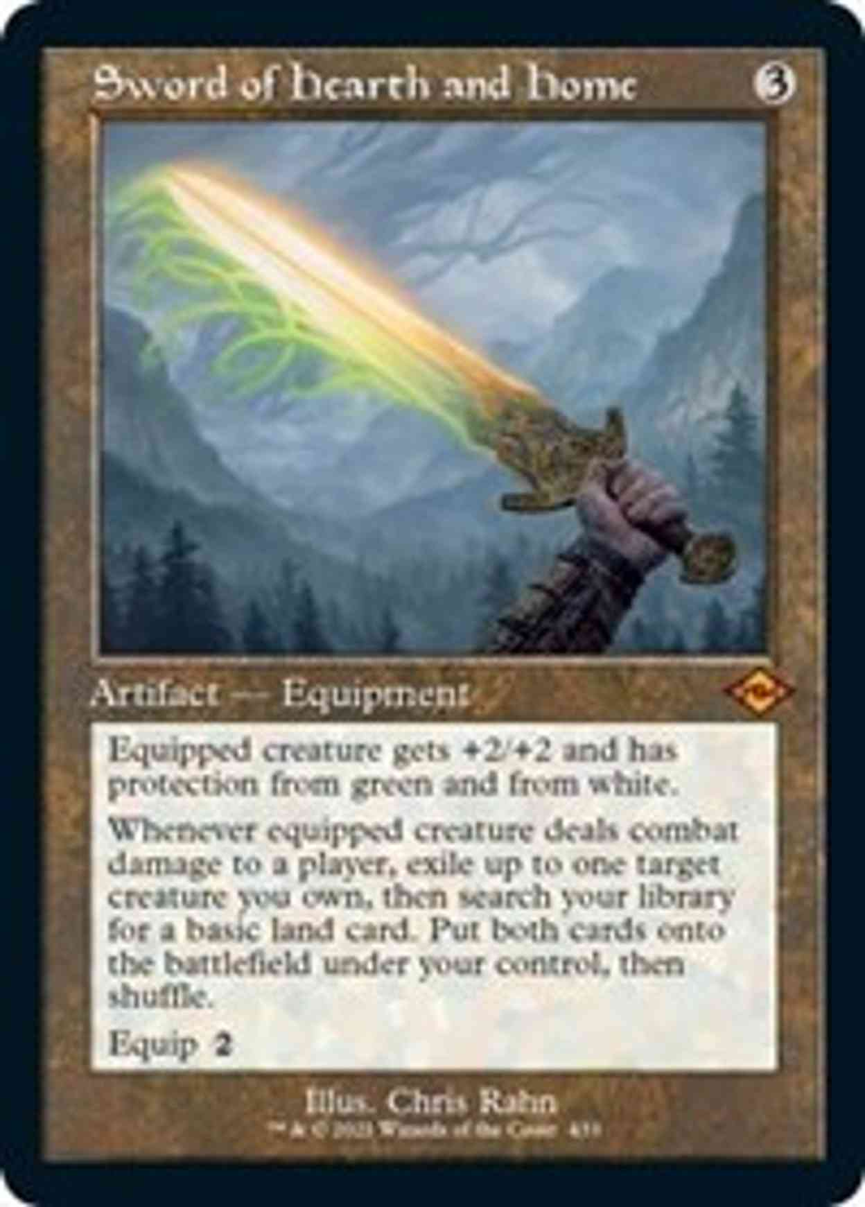 Sword of Hearth and Home (Retro Frame) Price from mtg Modern Horizons 2