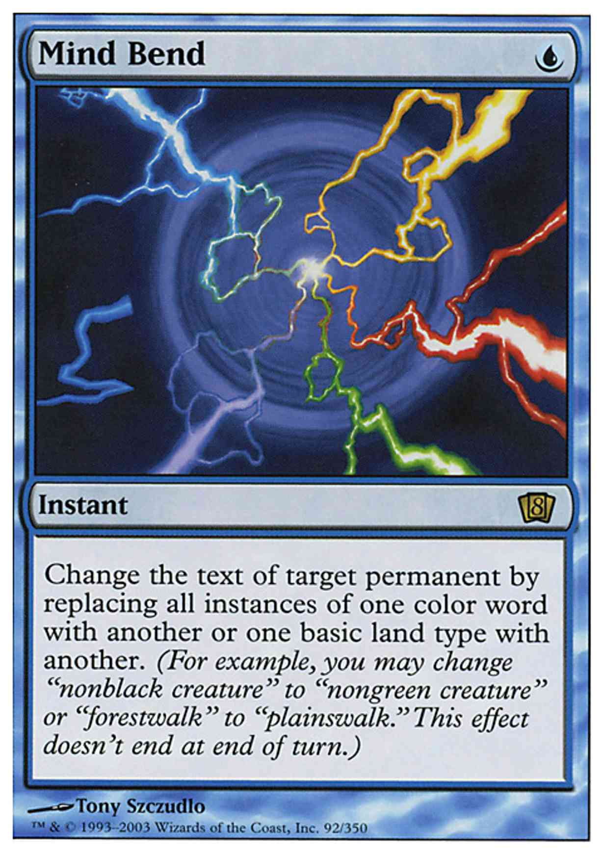 Mind Bend magic card front