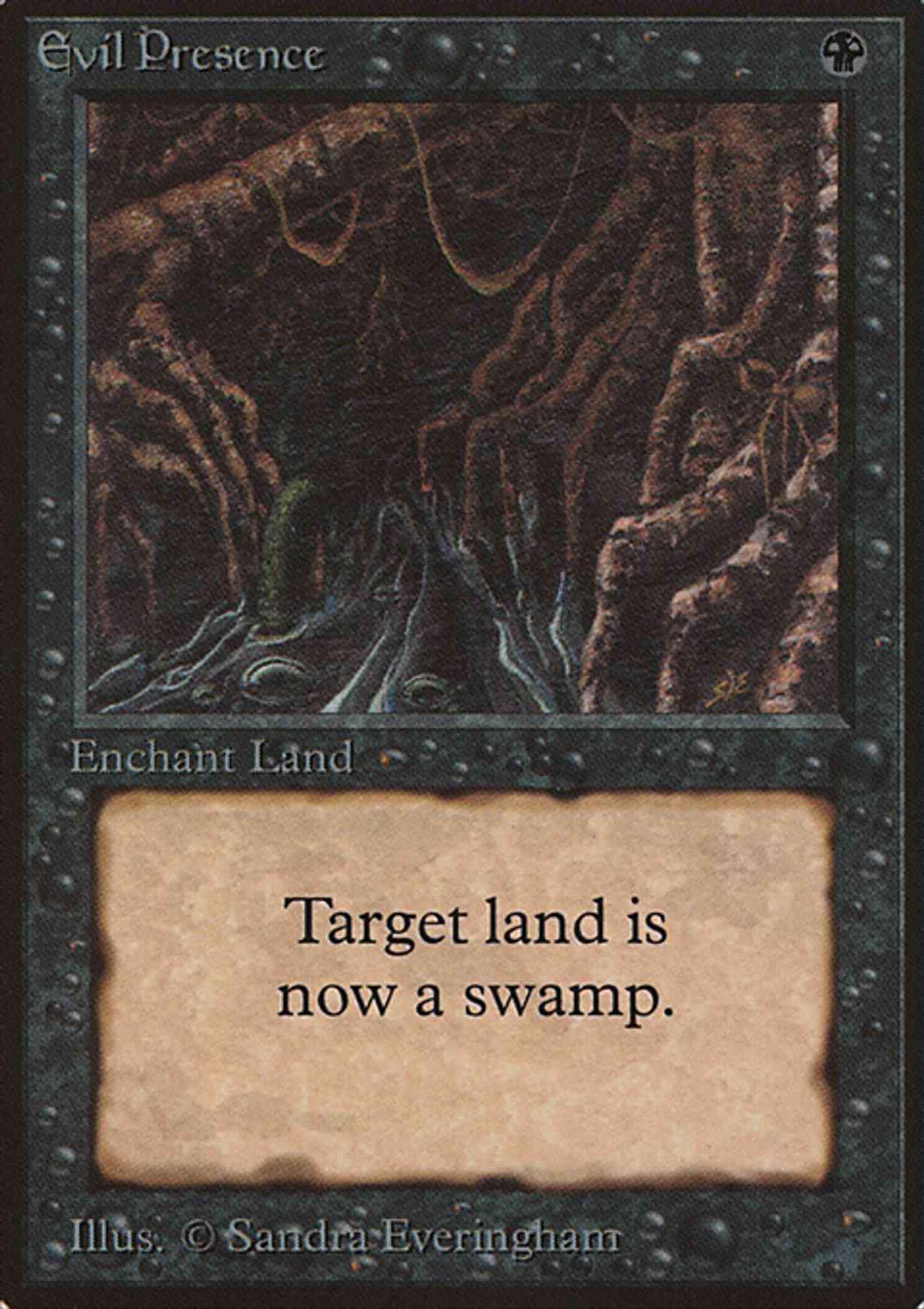 Evil Presence magic card front