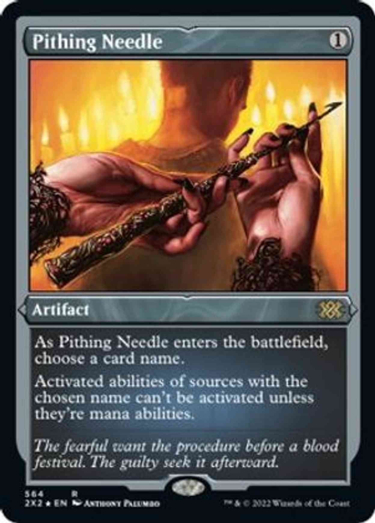 Pithing Needle (Foil Etched) magic card front