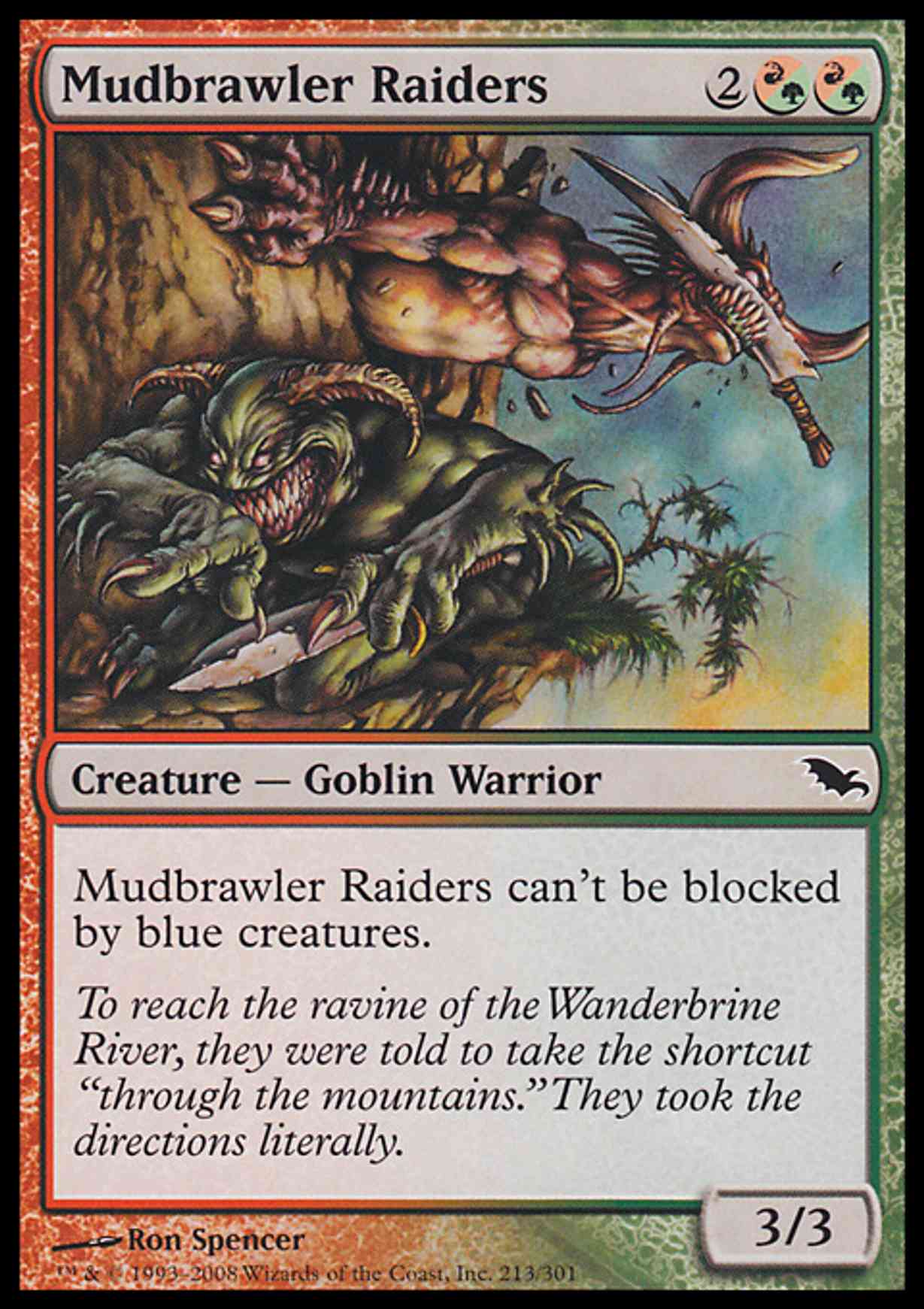Mudbrawler Raiders magic card front