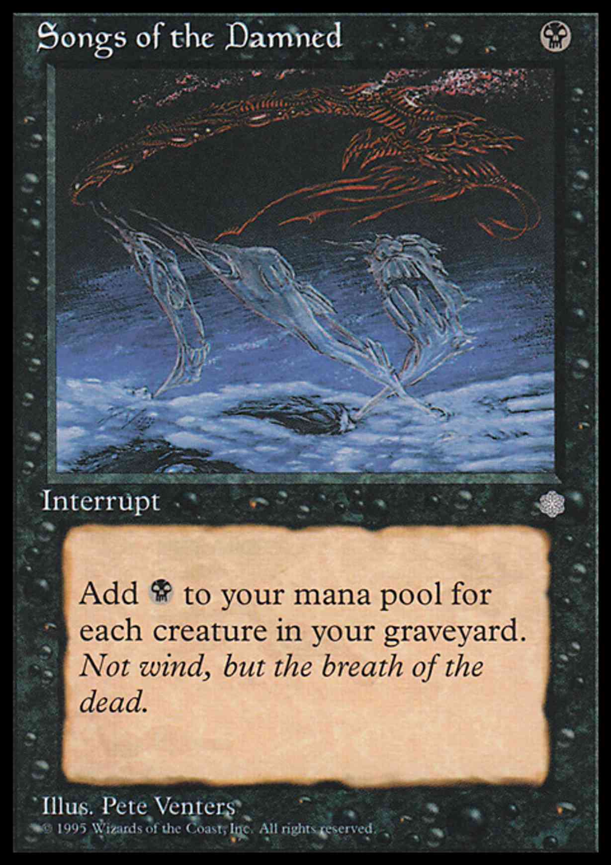 Songs of the Damned magic card front
