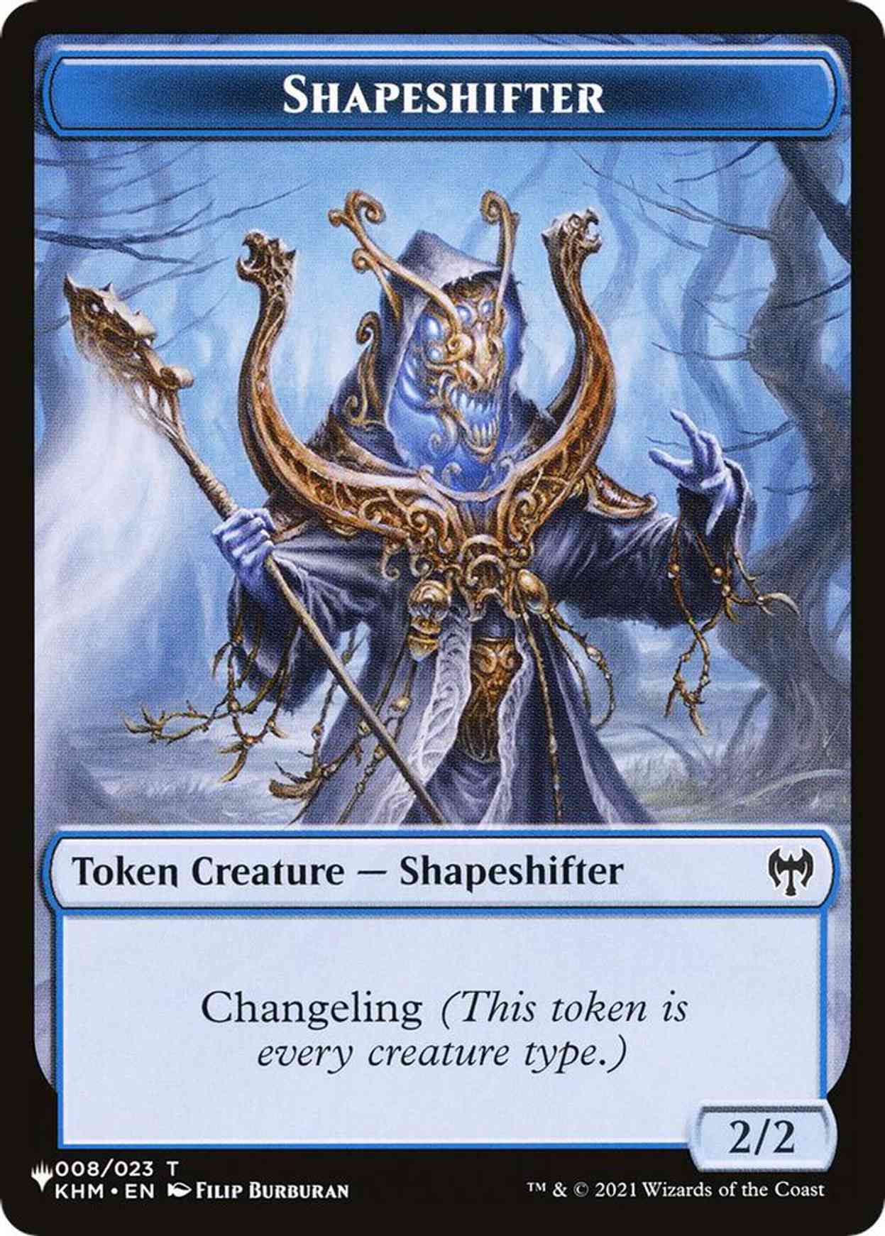 Shapeshifter // Rat Double-Sided Token magic card front