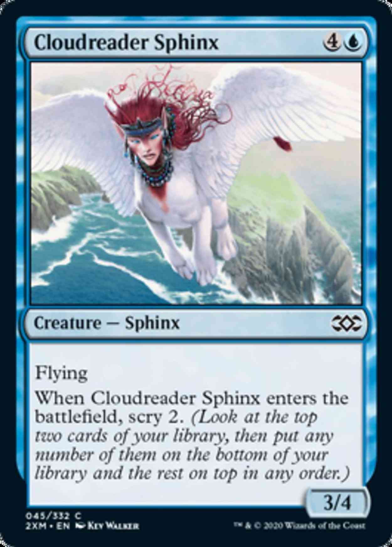 Cloudreader Sphinx magic card front