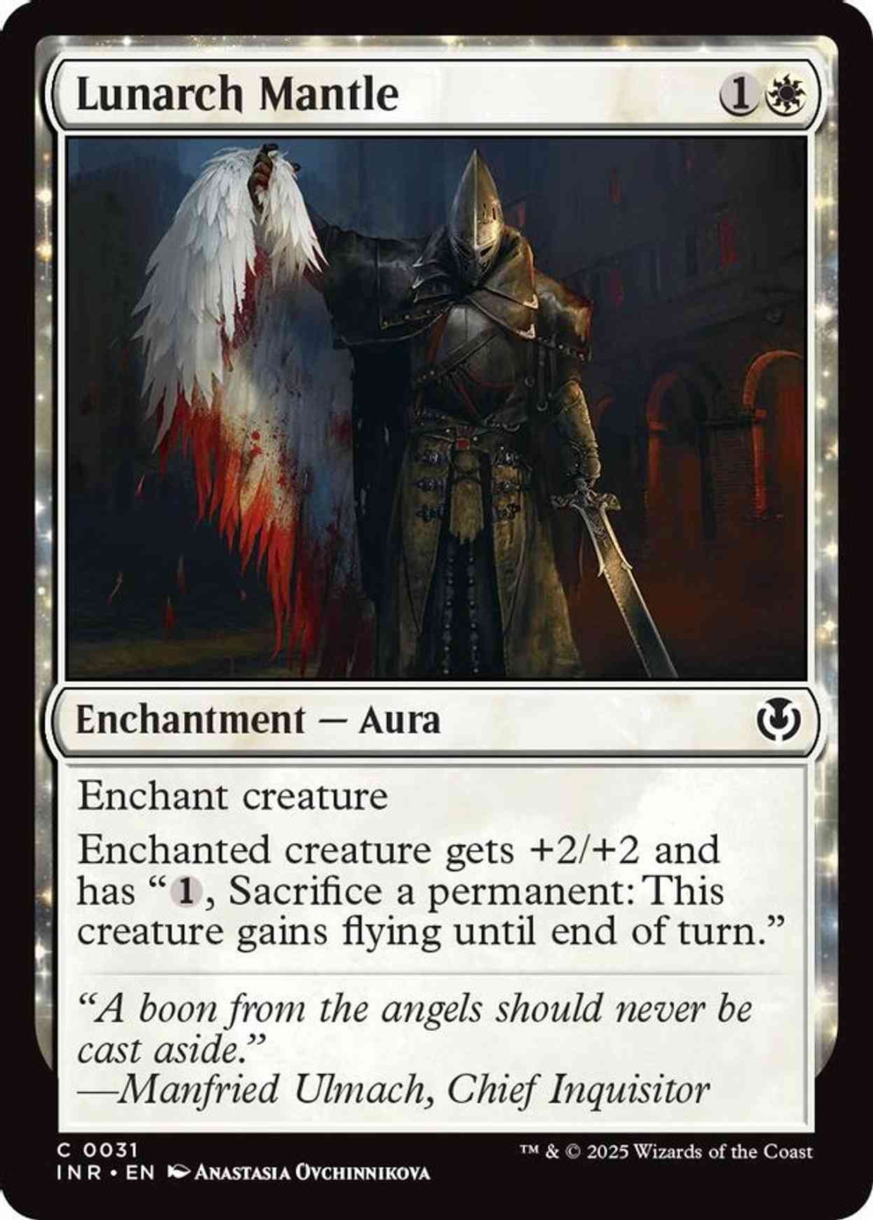 Lunarch Mantle magic card front