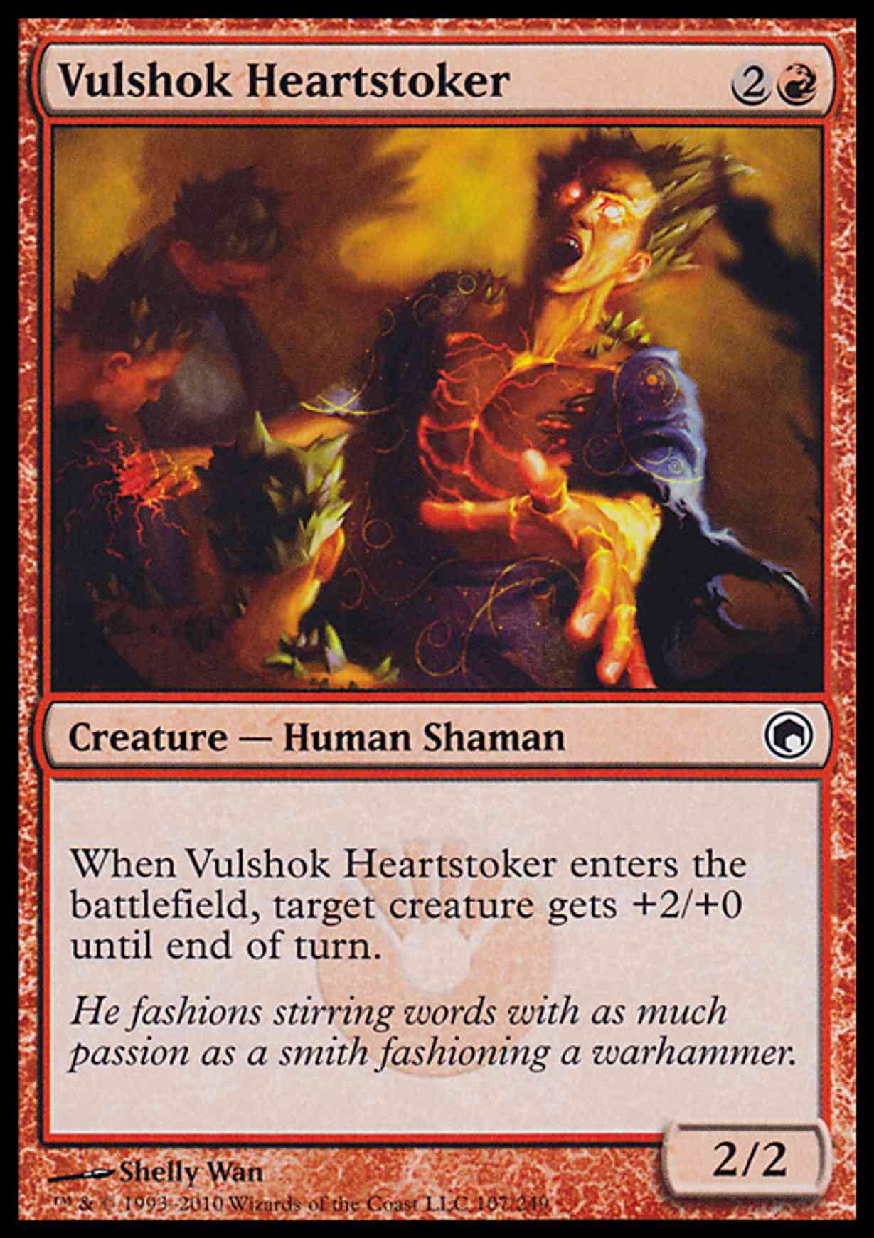 Vulshok Heartstoker magic card front
