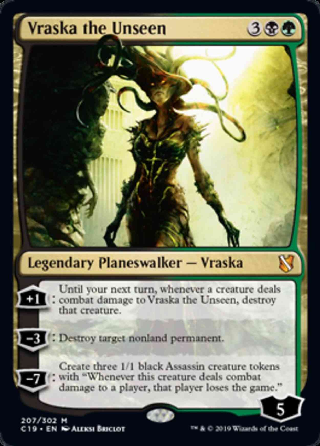 Vraska the Unseen magic card front