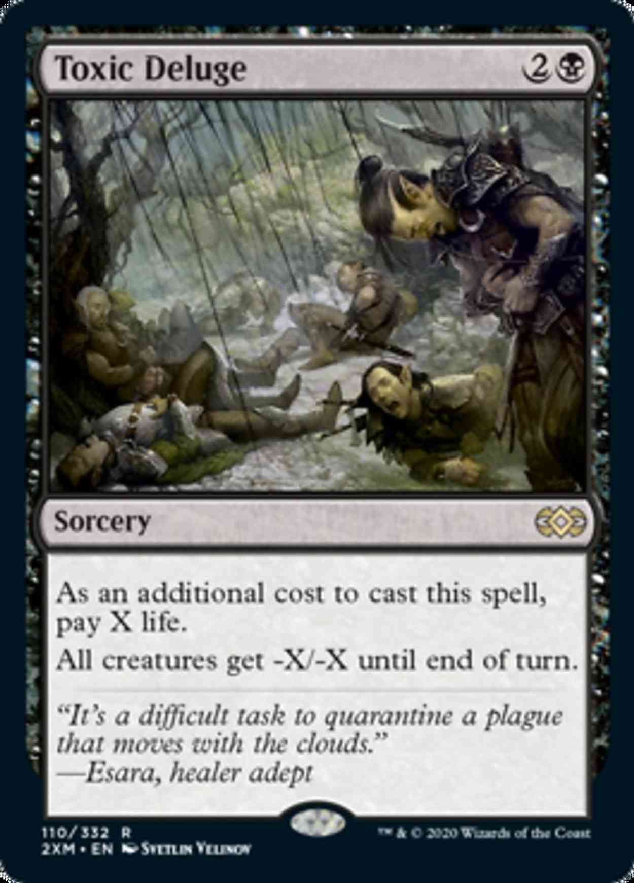 Toxic Deluge magic card front