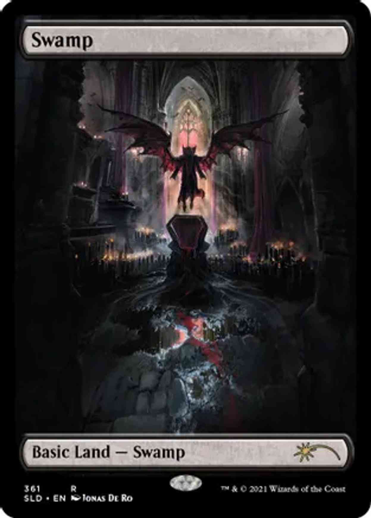 Swamp (The Dracula Lands) magic card front