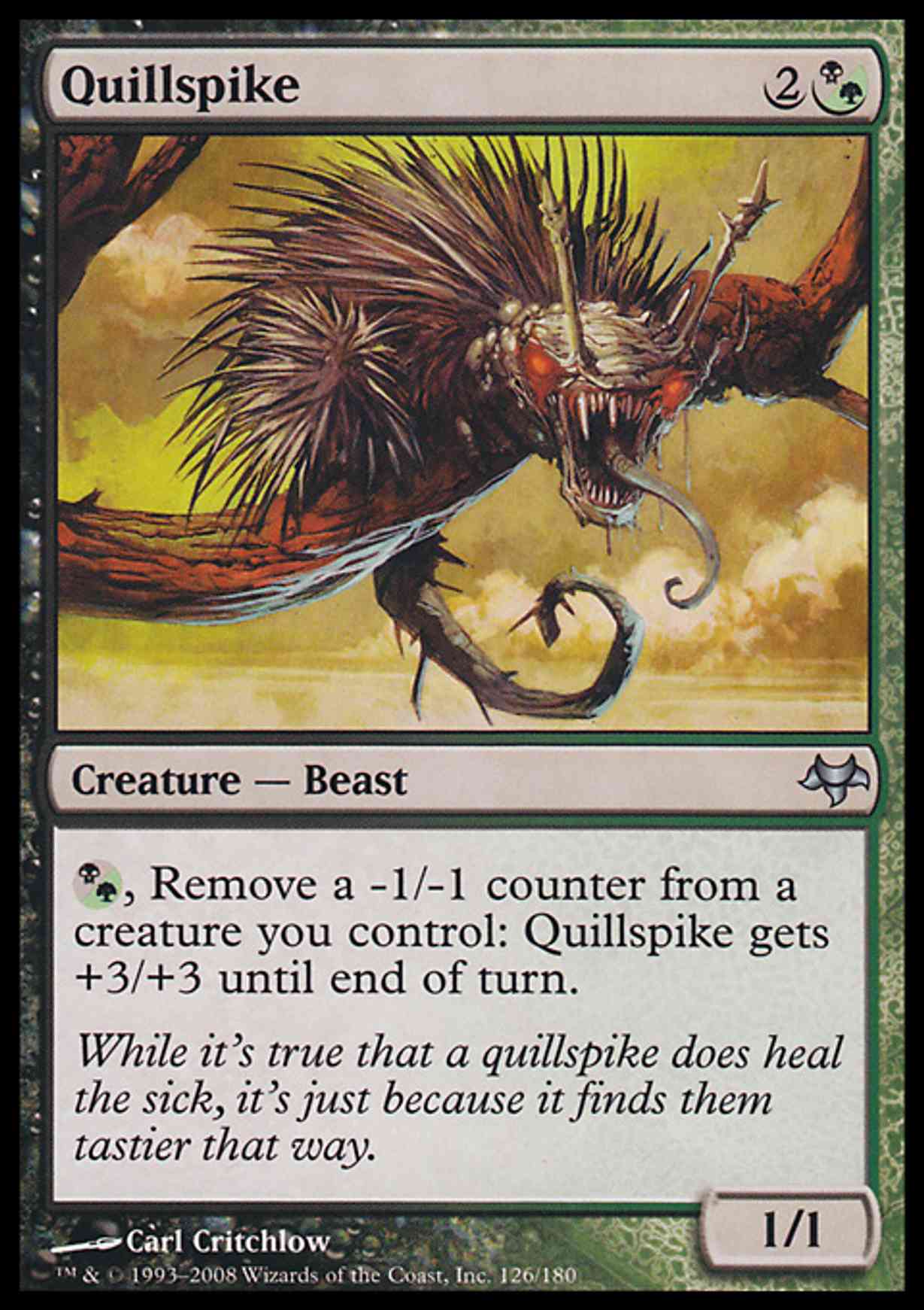 Quillspike magic card front
