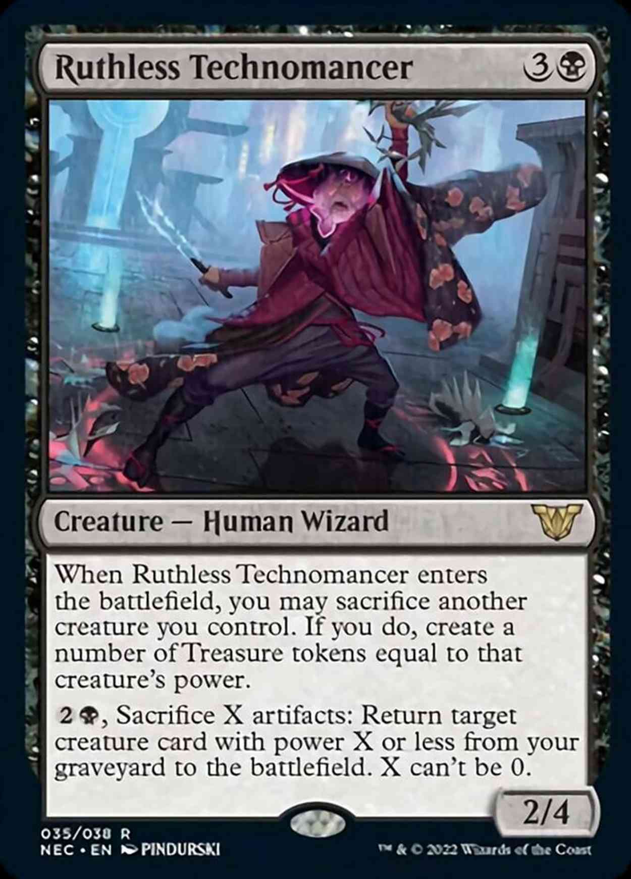 Ruthless Technomancer magic card front