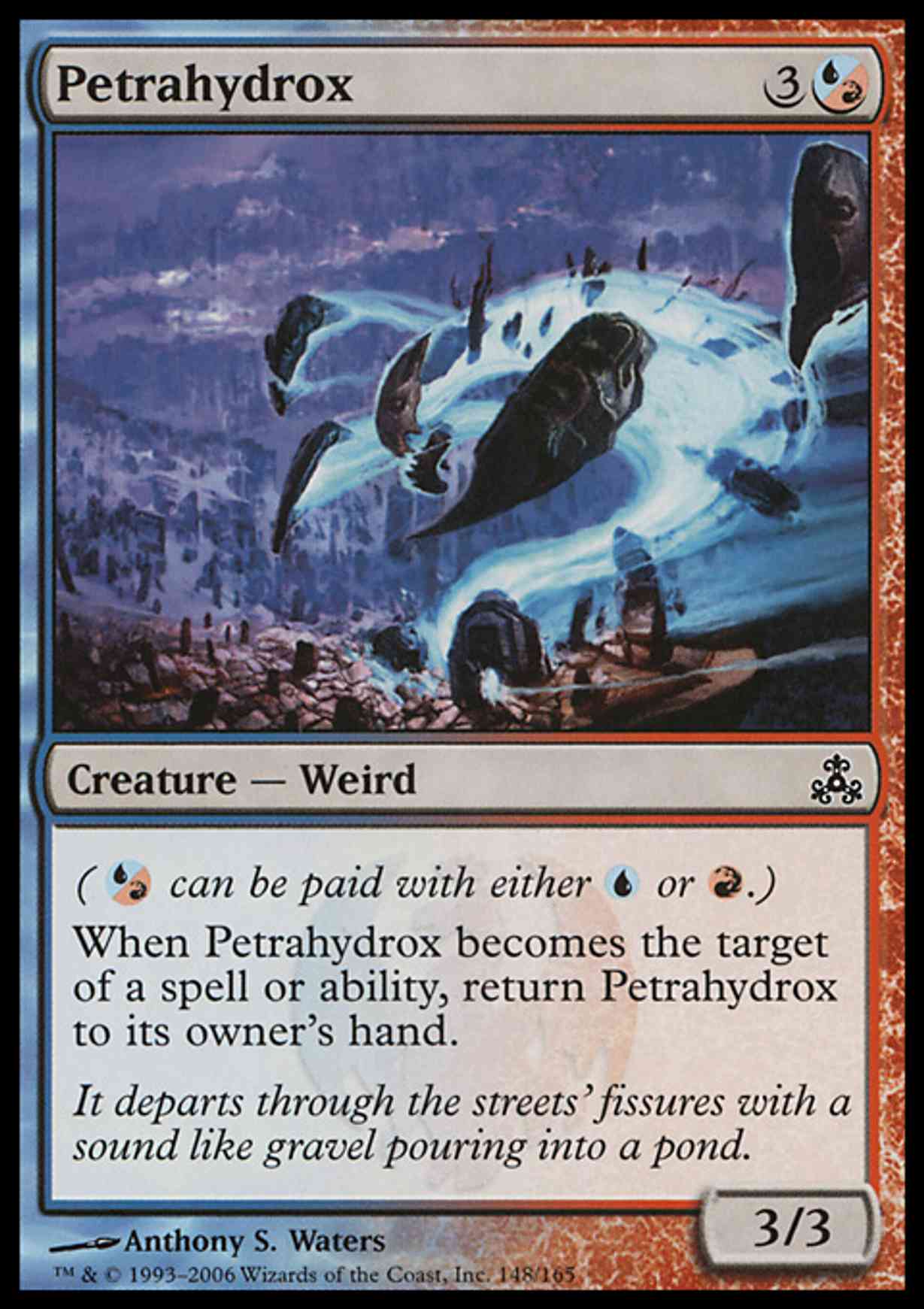 Petrahydrox magic card front
