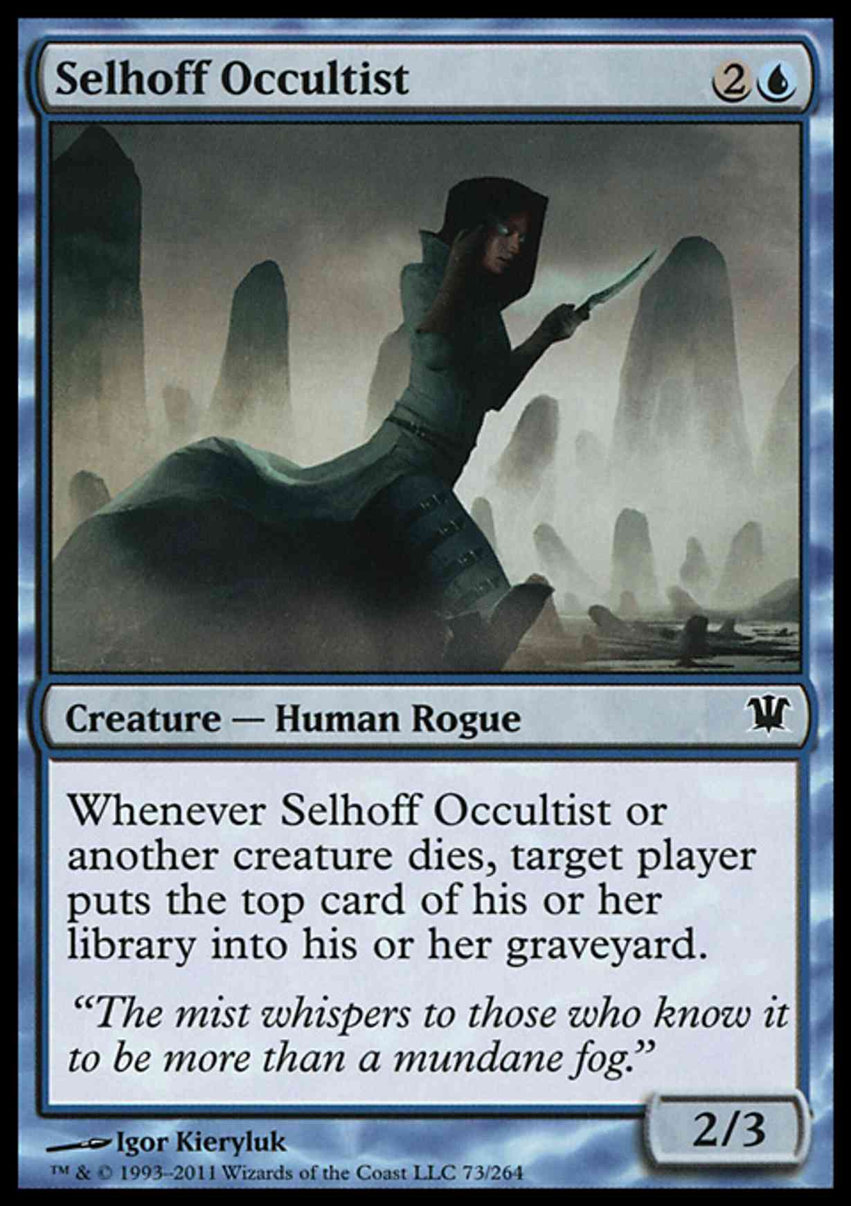 Selhoff Occultist magic card front