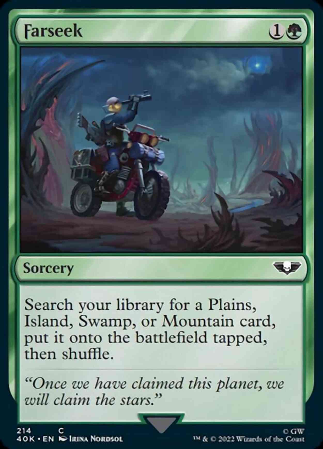 Farseek Price from mtg Warhammer 40,000