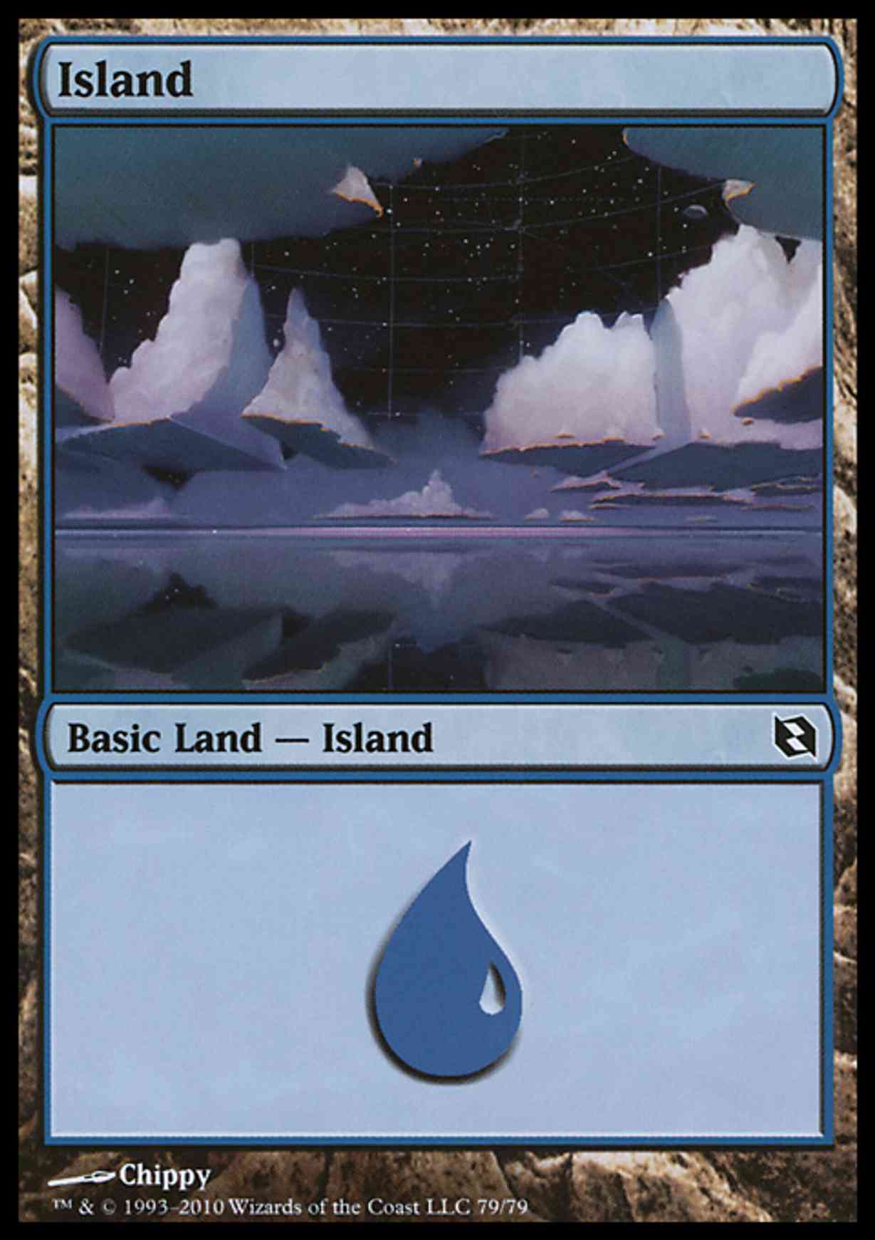 Island (79)  magic card front