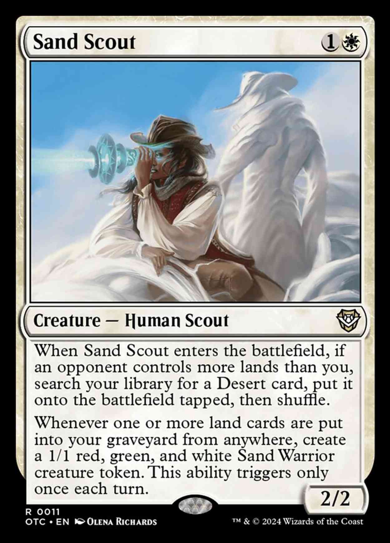 Sand Scout magic card front