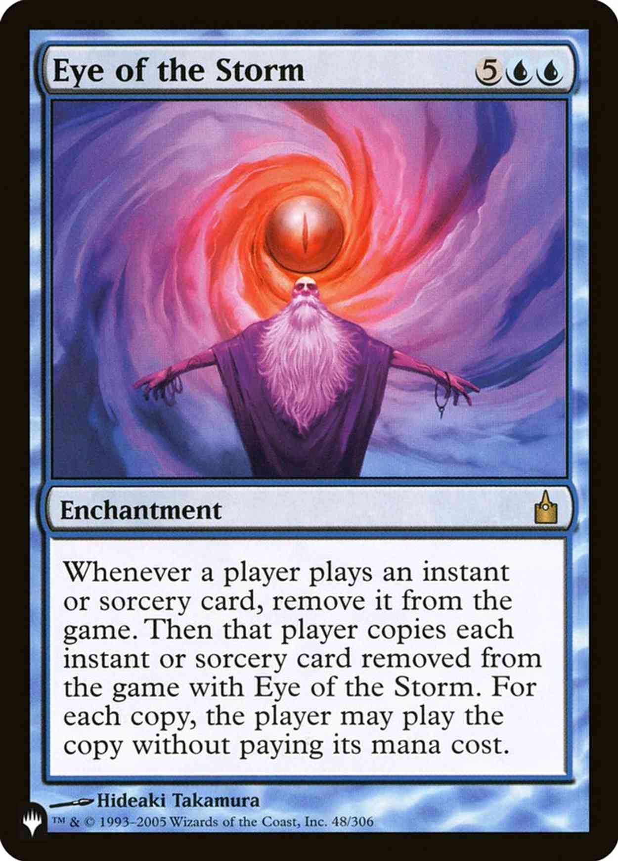 Eye of the Storm magic card front