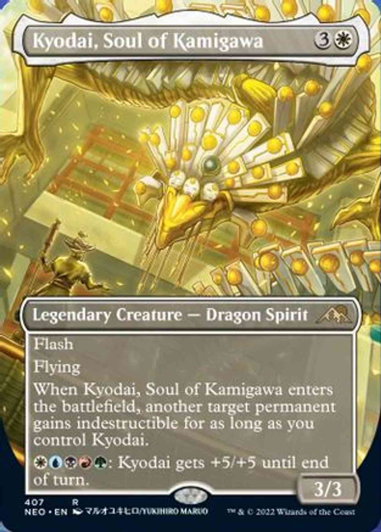 Kyodai, Soul of Kamigawa (Borderless) magic card front