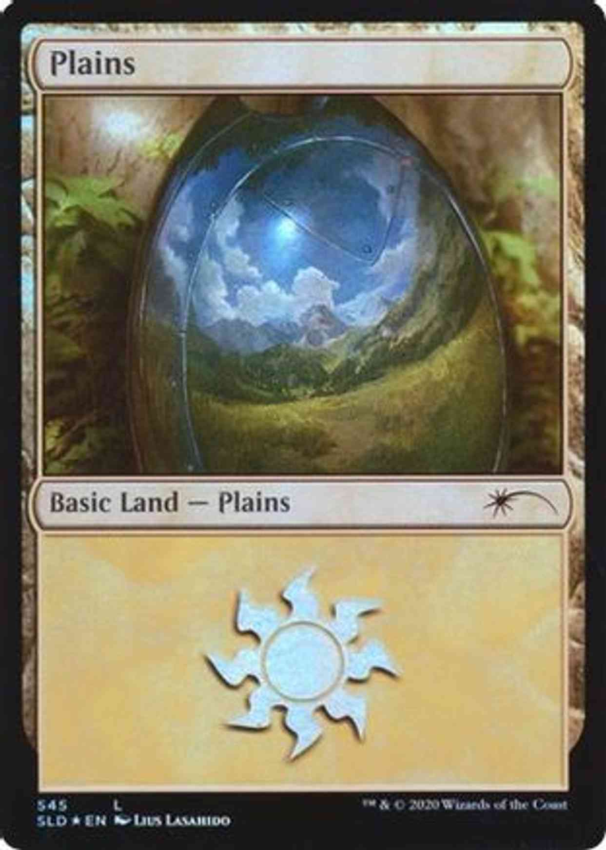 Plains (545) magic card front