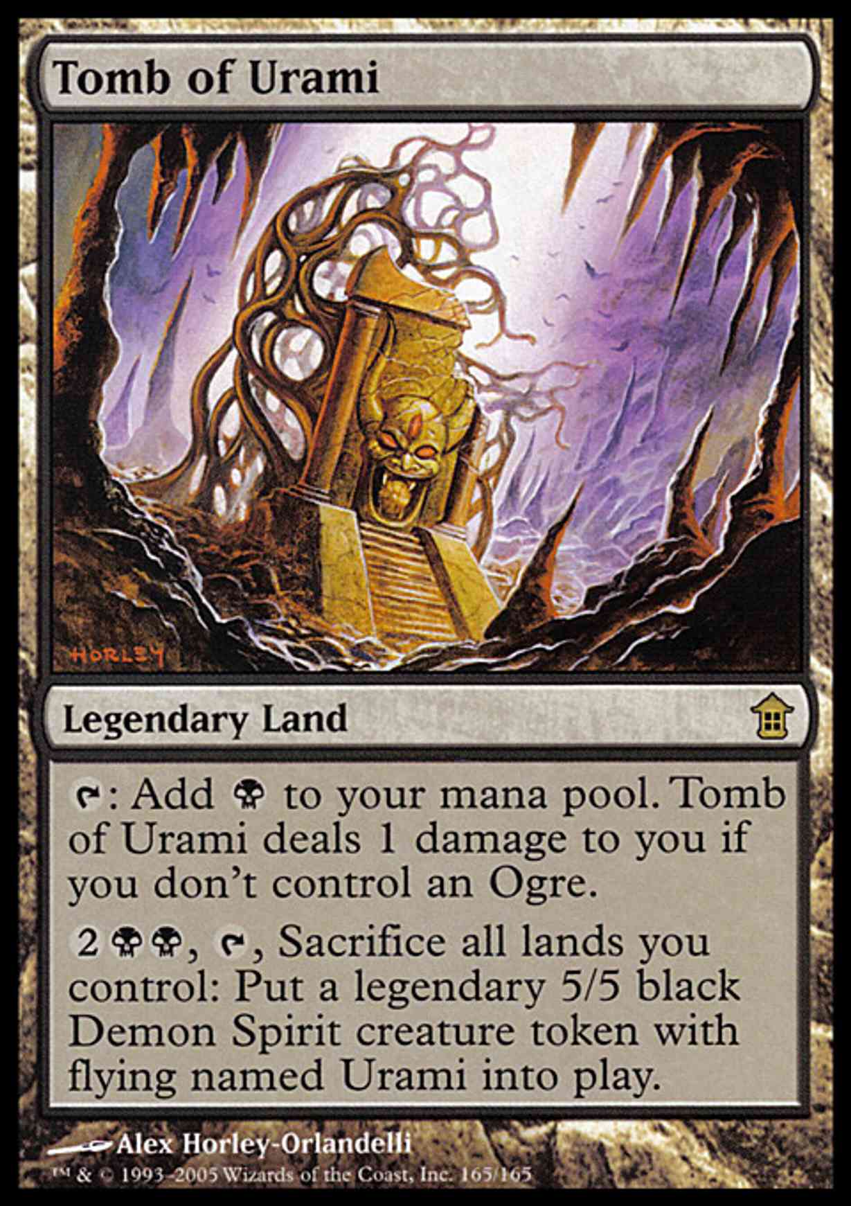Tomb of Urami magic card front