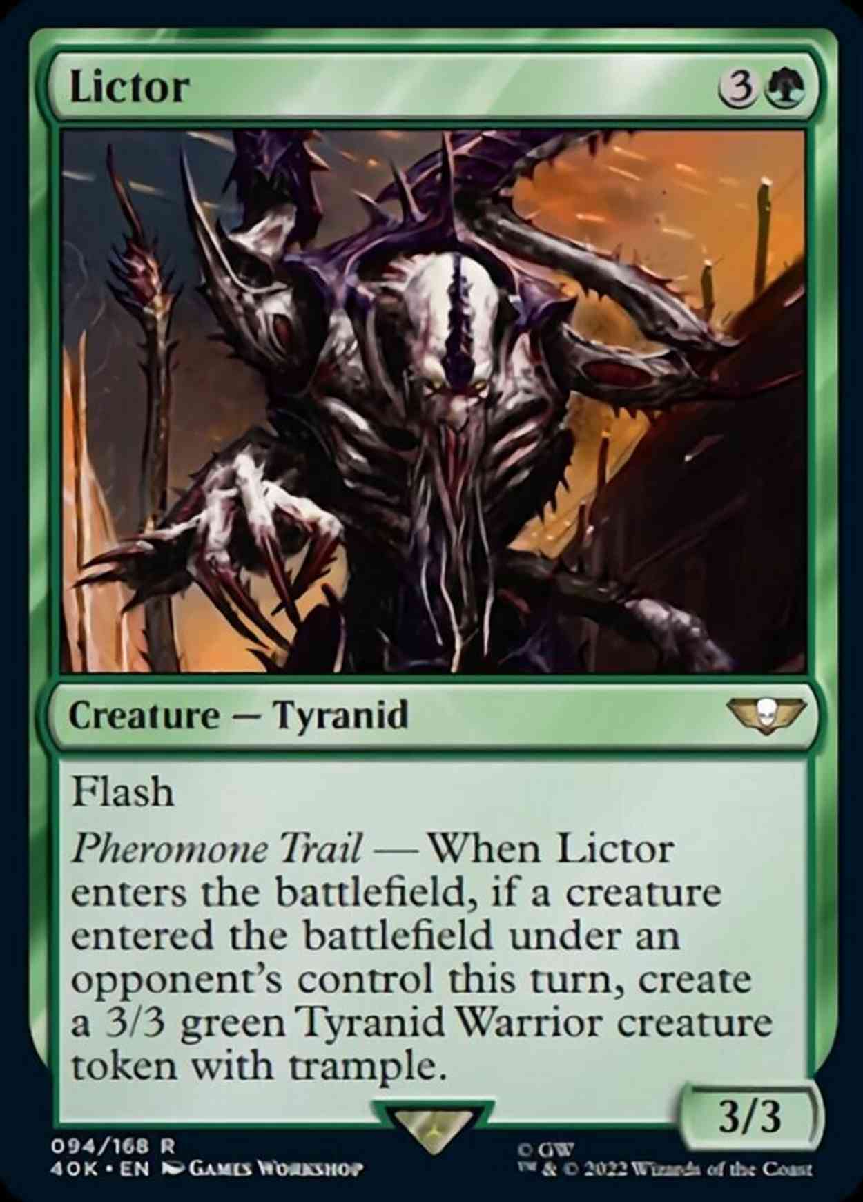Lictor magic card front
