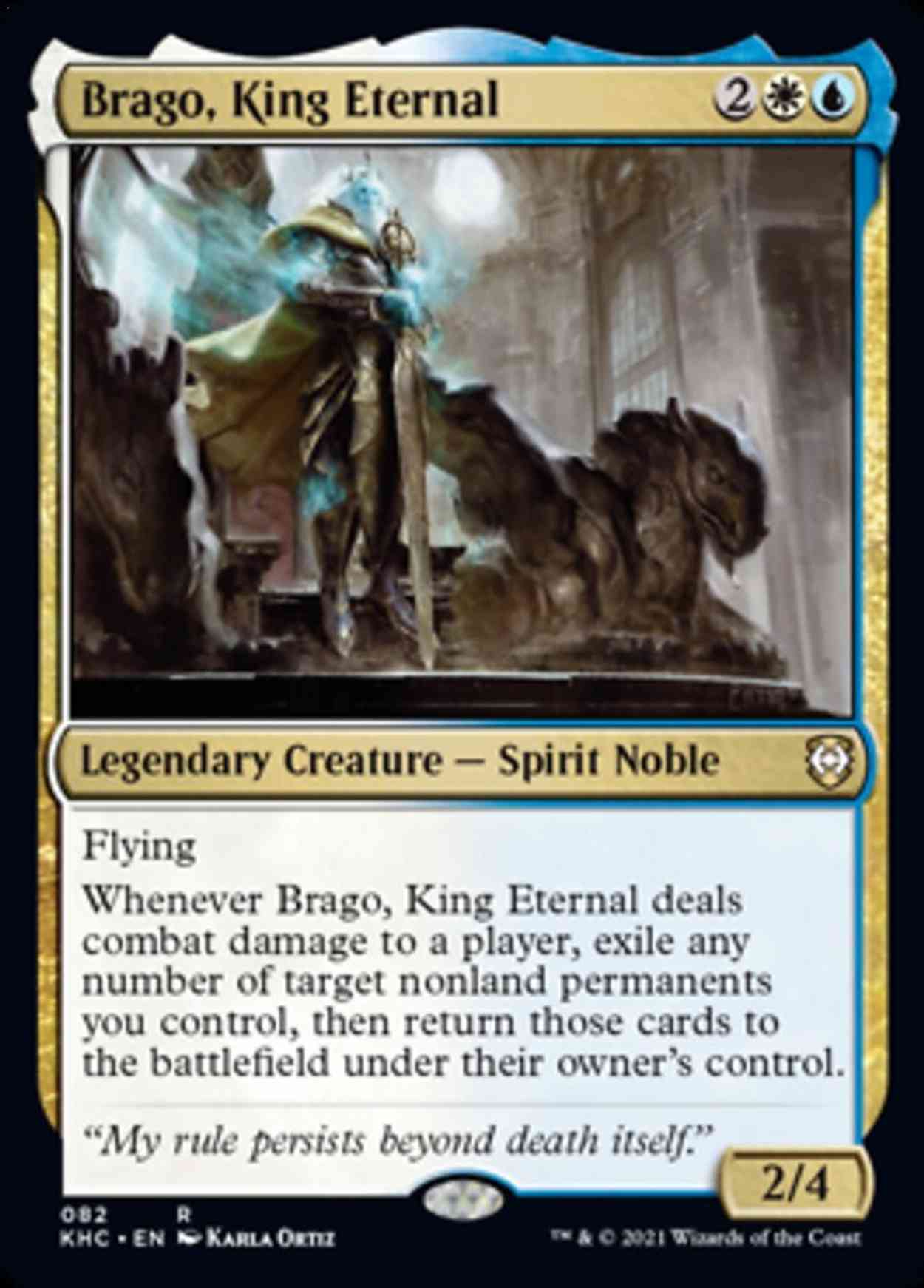 Brago, King Eternal magic card front