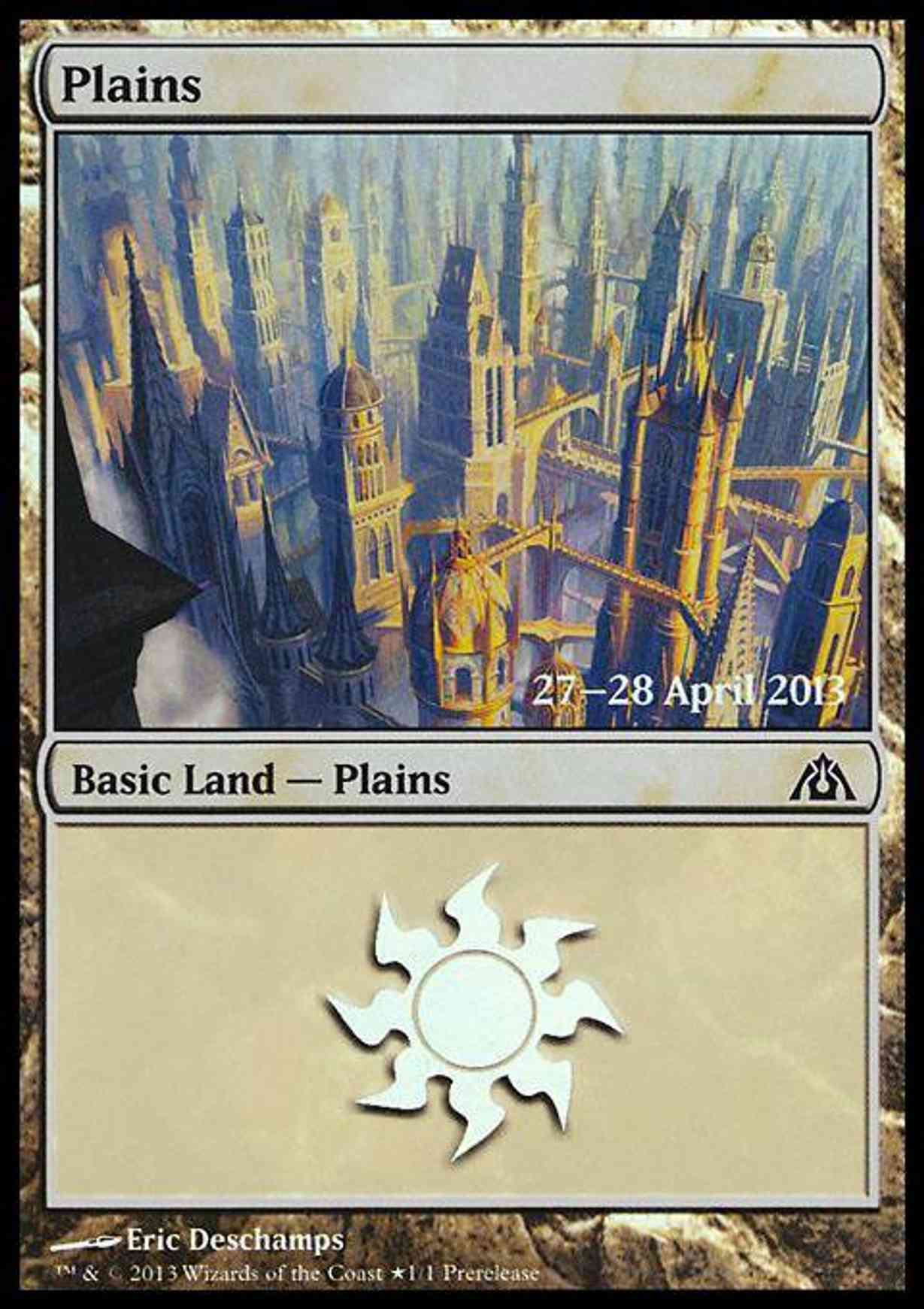 Plains (Dragon's Maze) magic card front
