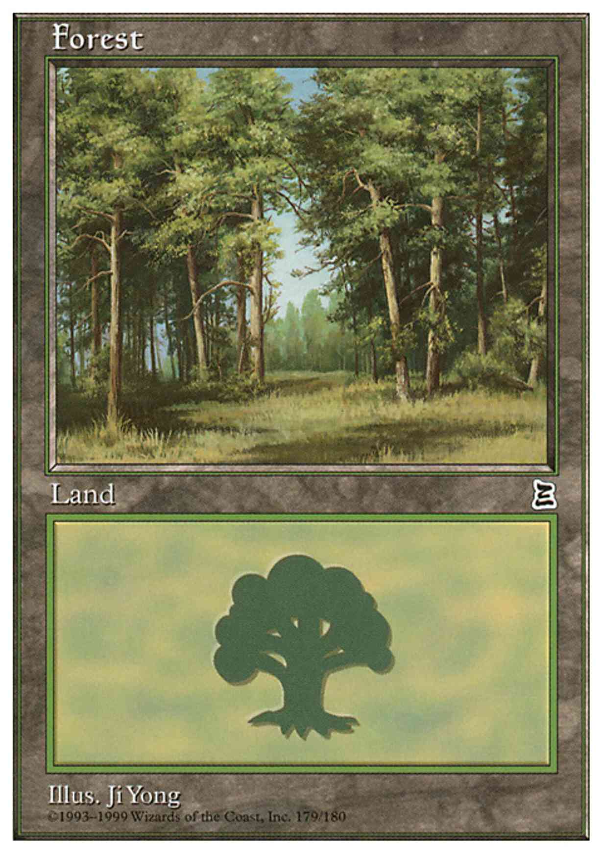 Forest (179) magic card front