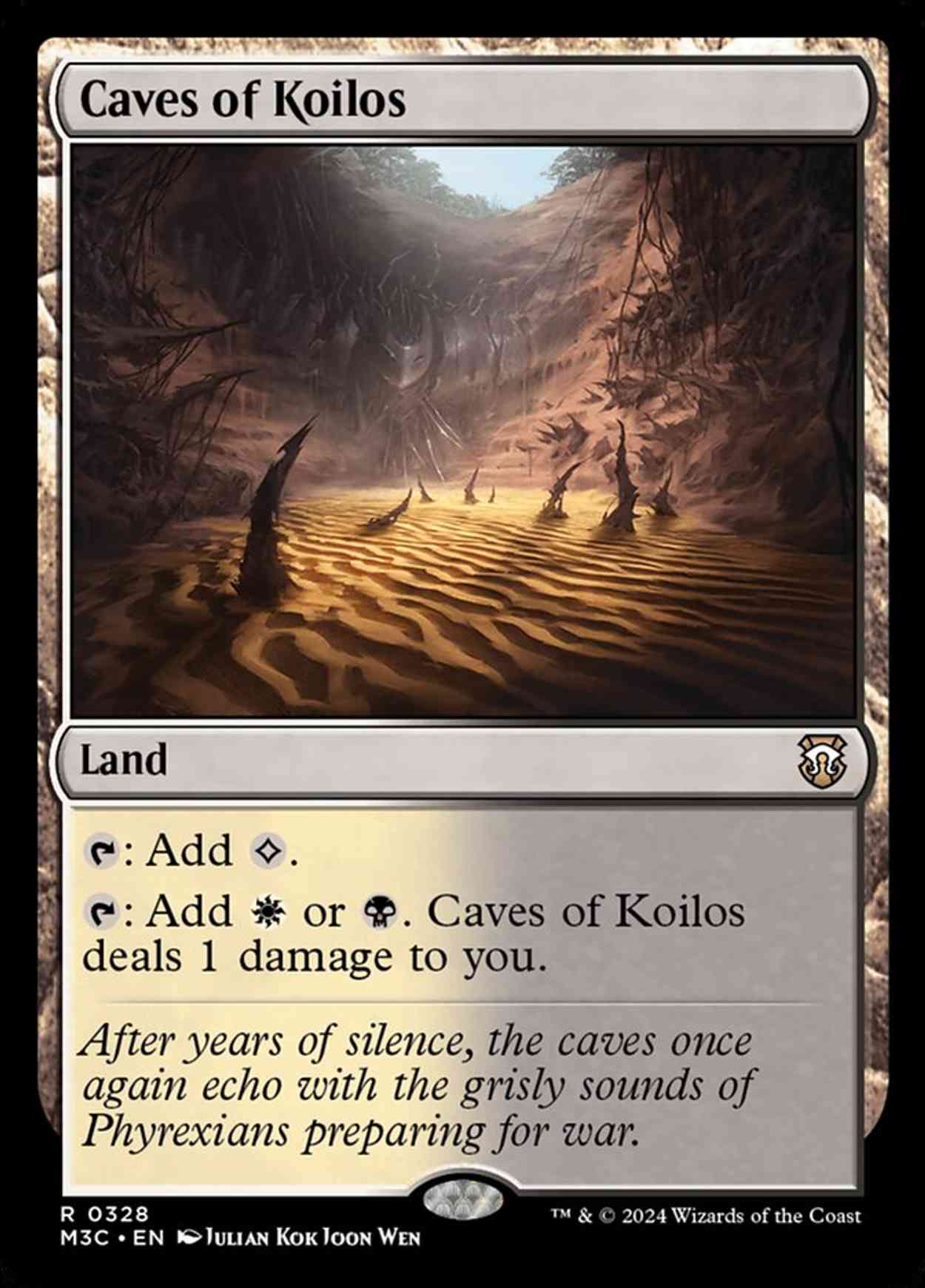 Caves of Koilos magic card front