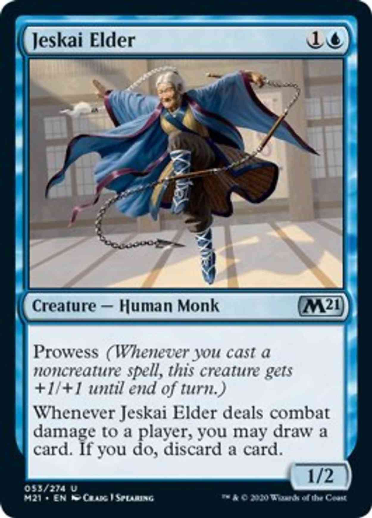 Jeskai Elder magic card front