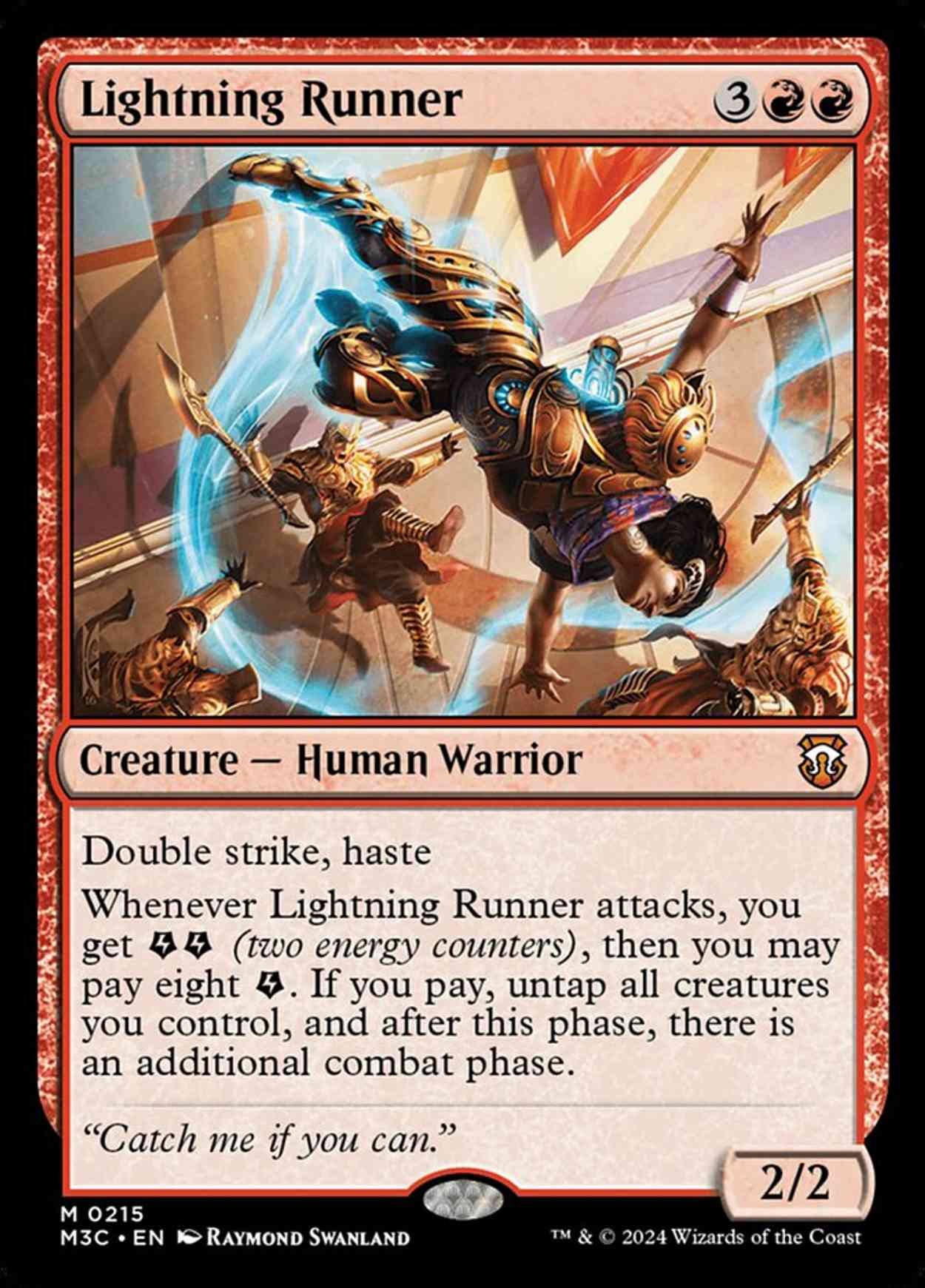 Lightning Runner magic card front