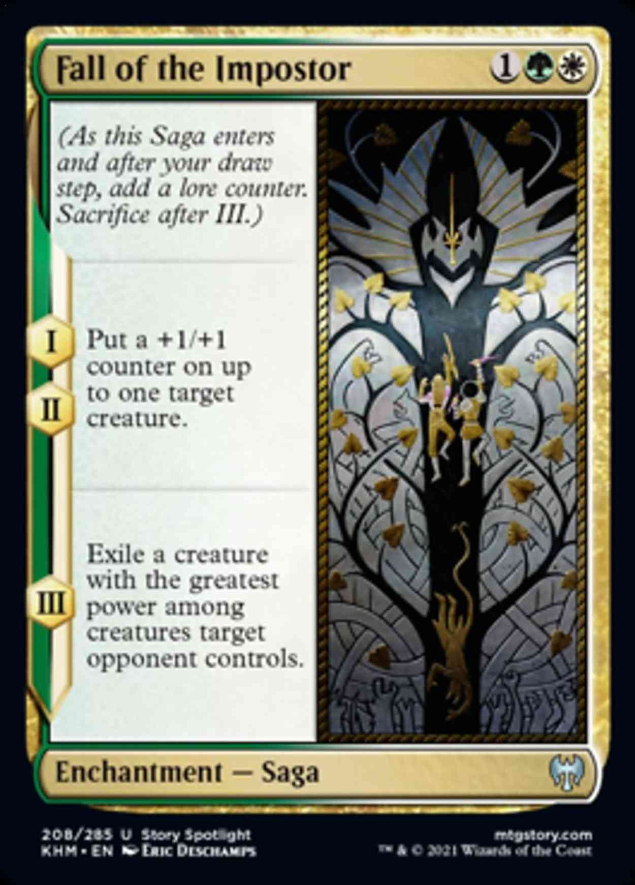 Fall of the Impostor magic card front
