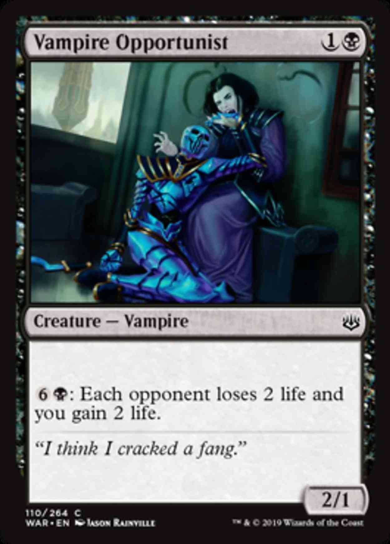 Vampire Opportunist magic card front