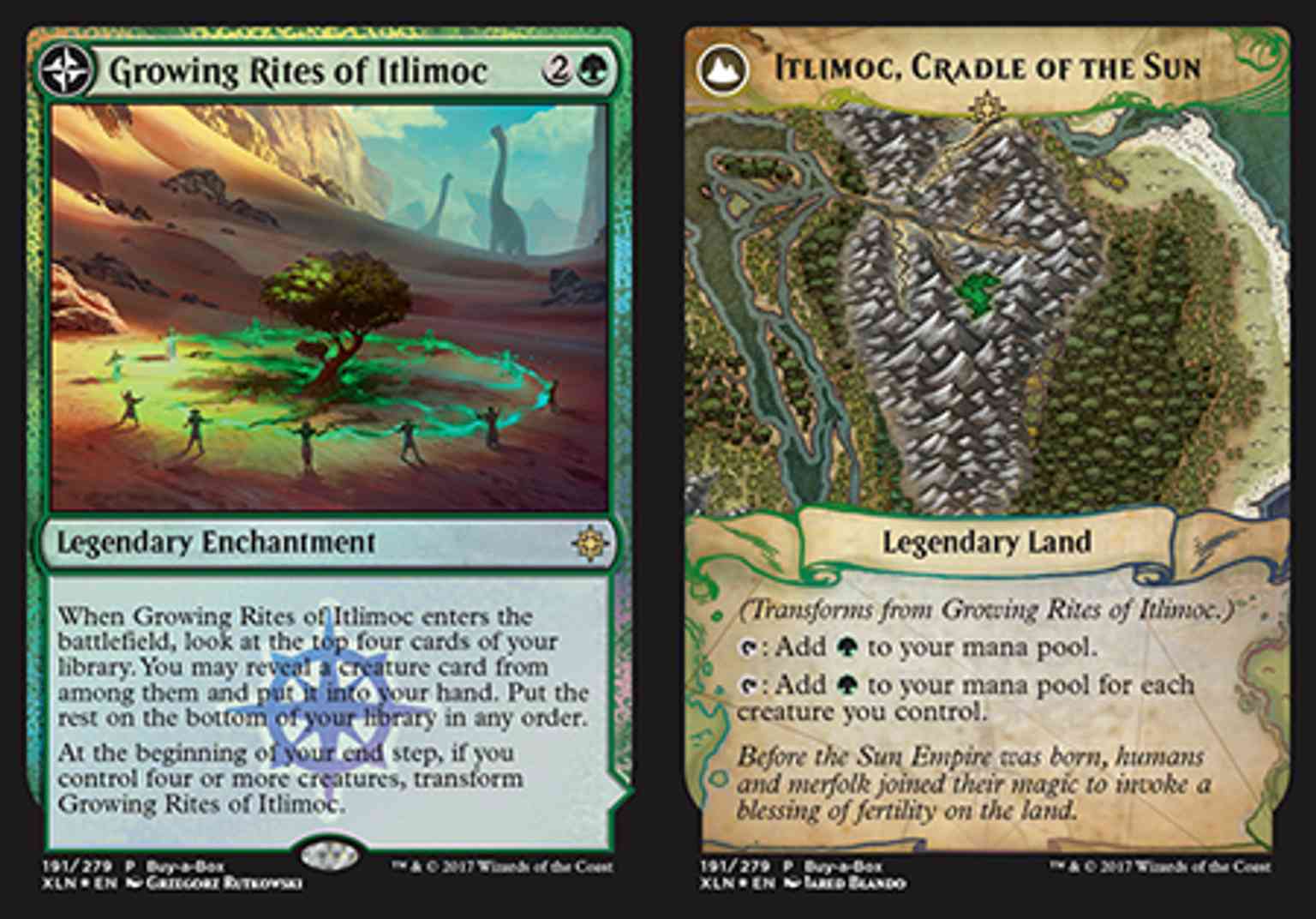 Growing Rites of Itlimoc magic card front