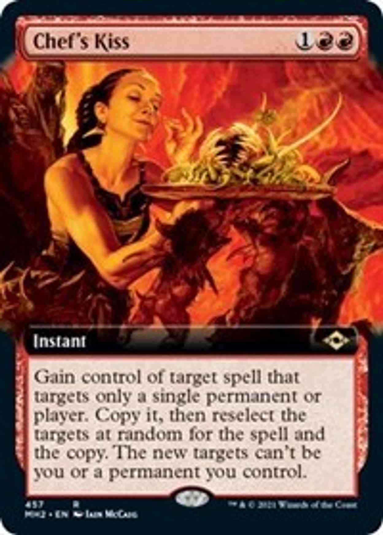 Chef's Kiss (Extended Art) magic card front