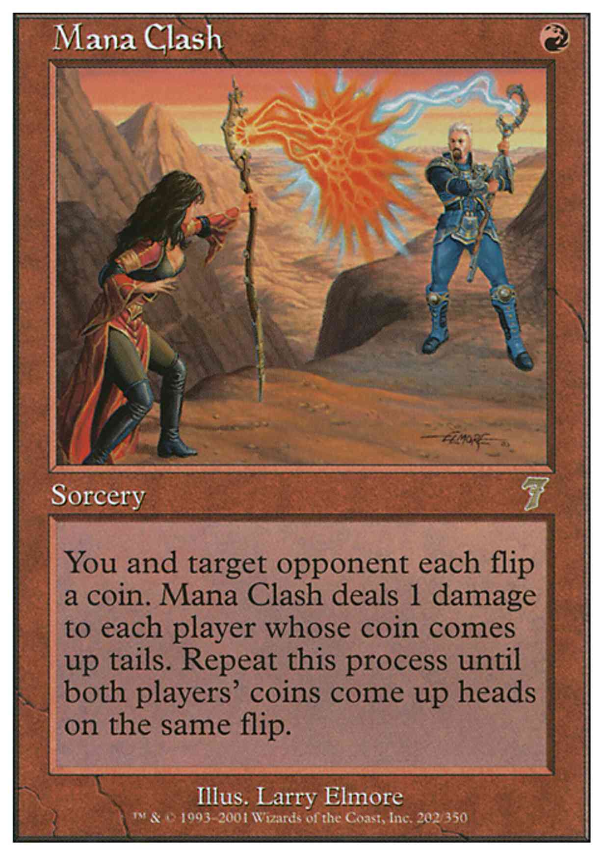 Mana Clash magic card front
