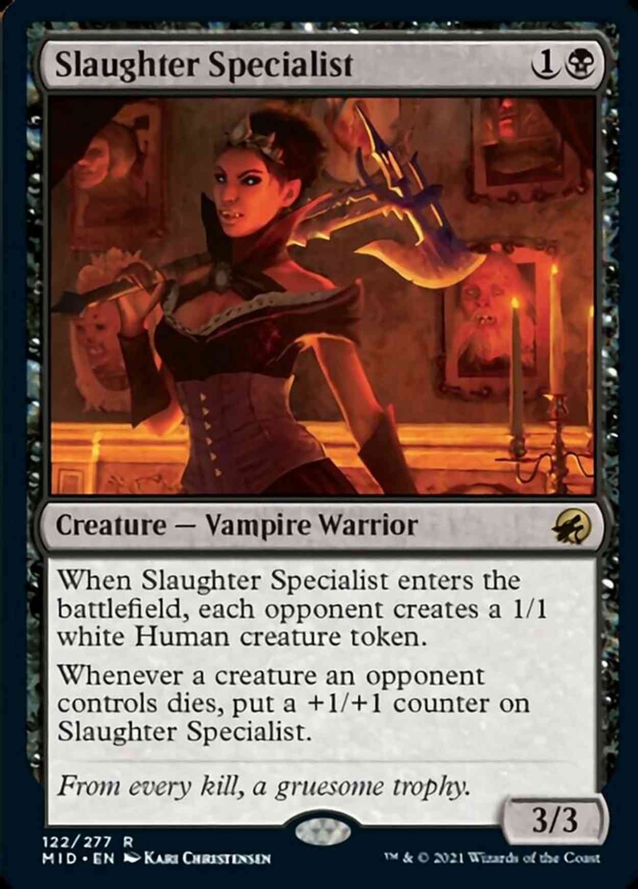 Slaughter Specialist magic card front