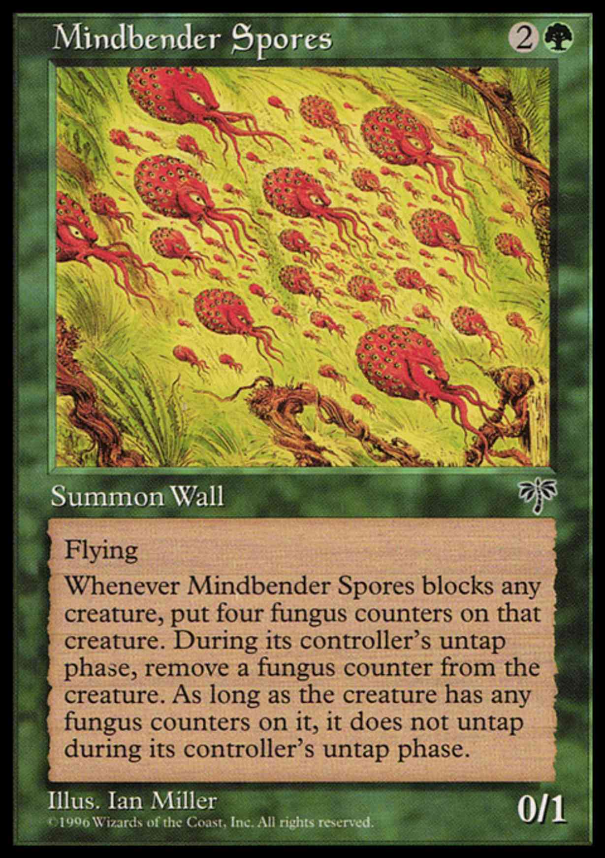 Mindbender Spores magic card front