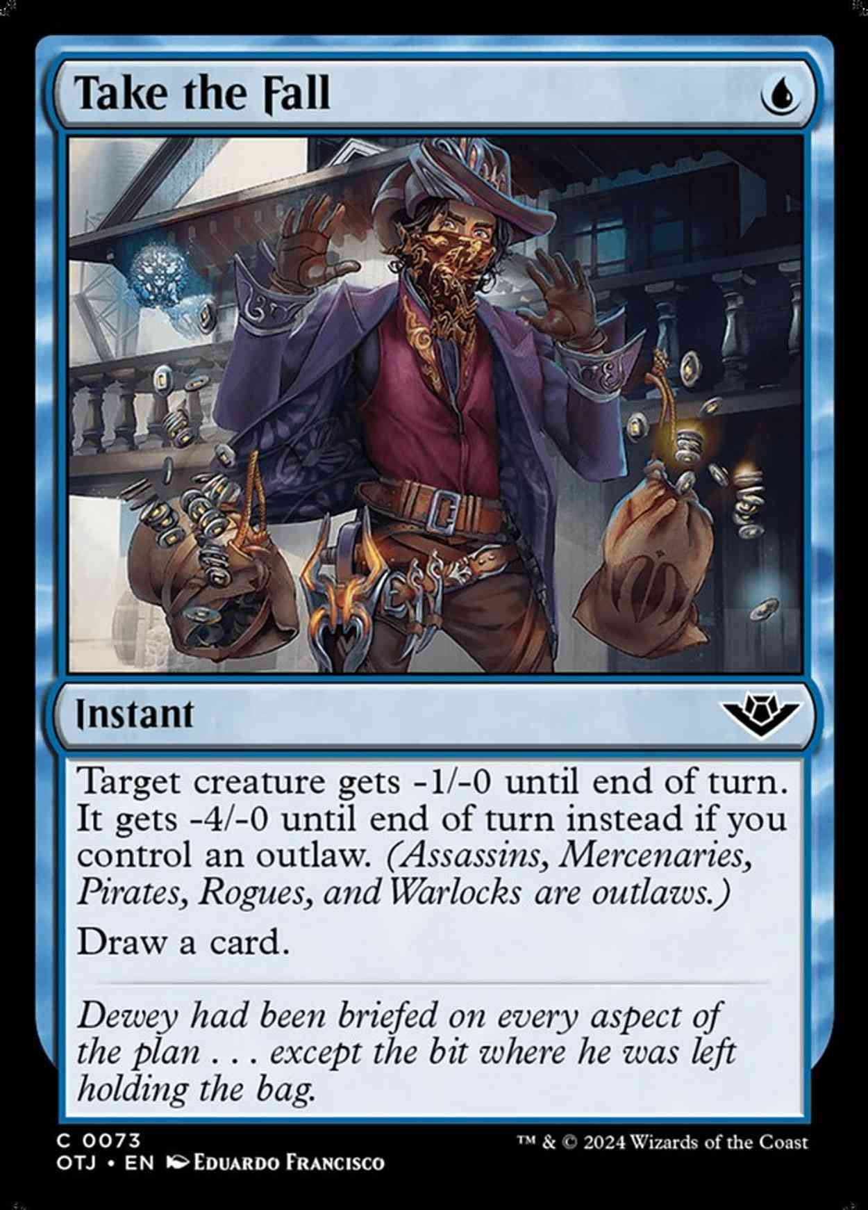 Take the Fall magic card front